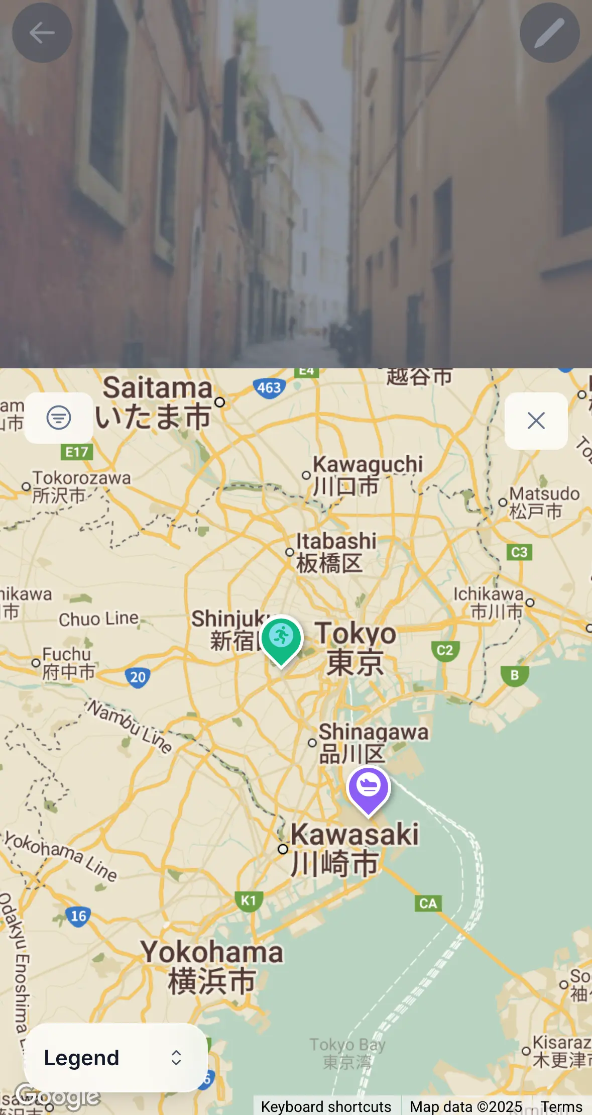 Visualize your trip on an interactive map